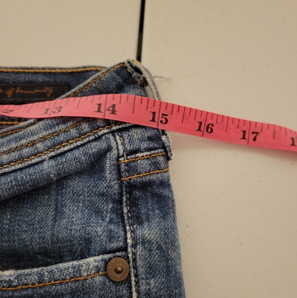 Citizens of Humanity Ingrid #002 Stretch Low Waist Flare Size 28 Blue Jeans - Picture 13 of 13
